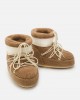 Moon Boot Icon Low Fleece Camel Μπότες Χιονιού