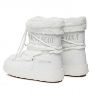 Moon Boot MB Ltrack Faux Fur WP White Μπότες Χιονιού