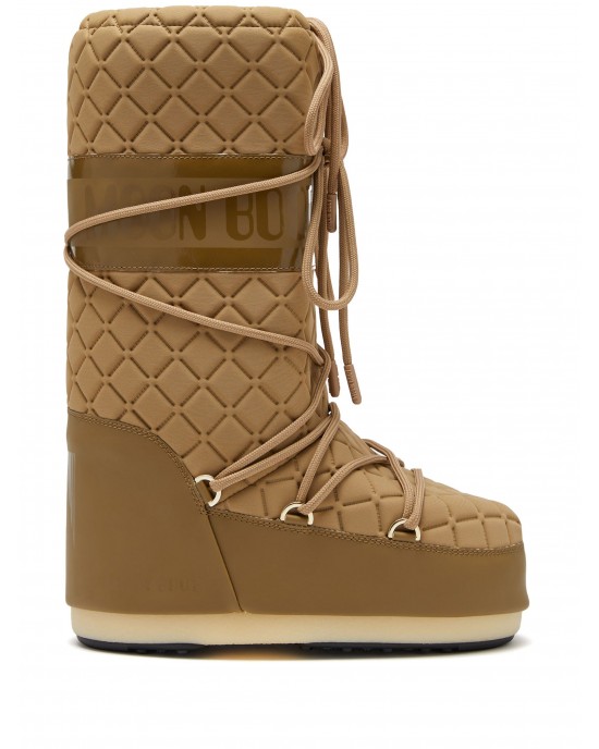 Moon Boot Icon Quilted Caramel Μπότες Χιονιού