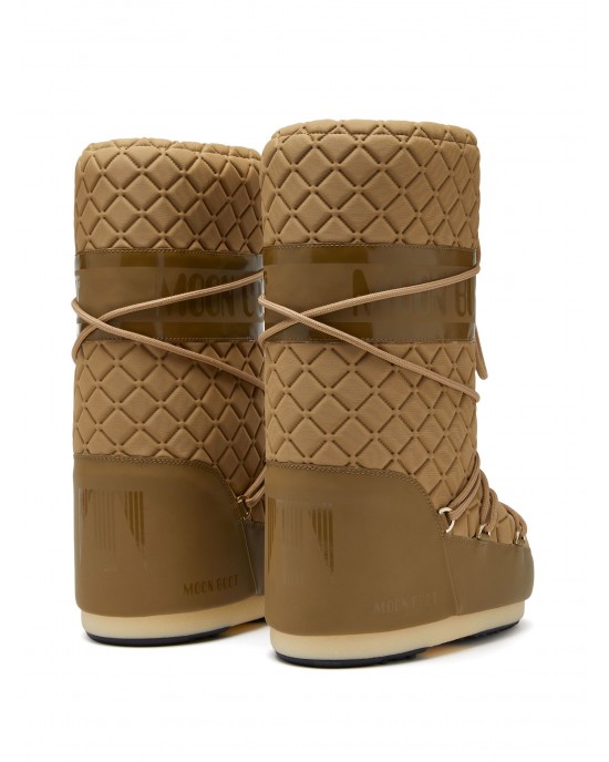 Moon Boot Icon Quilted Caramel Μπότες Χιονιού