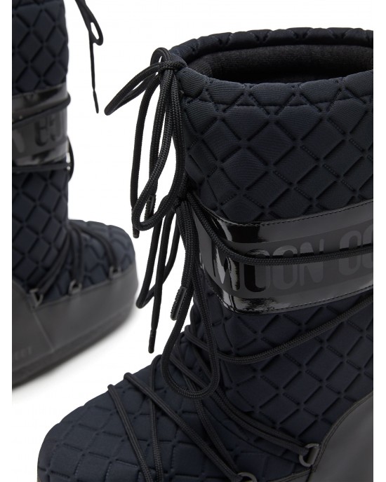 Moon Boot Icon Quilted Black Μπότες Χιονιού