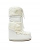 Moon Boot Icon Faux Fur Optical White Μπότες Χιονιού