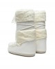 Moon Boot Icon Faux Fur Optical White Μπότες Χιονιού