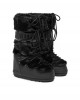 Moon Boot Icon Faux Fur Black Μπότες Χιονιού