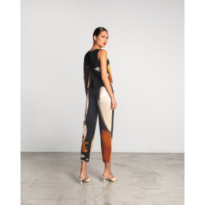 Moutaki Abstract Print Μπλούζα & Παντελόνι