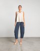 Moutaki Sleeveless Vanilla Μπλούζα