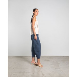 Moutaki Sleeveless Vanilla Μπλούζα