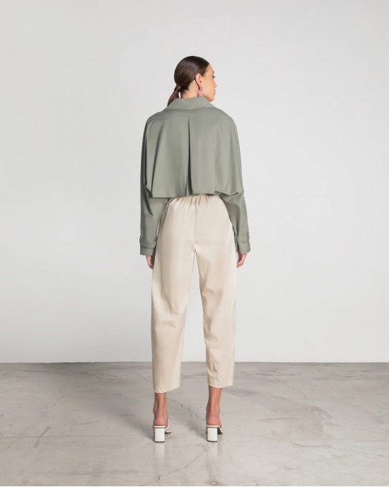 Moutaki Slouchy Vanilla Παντελόνι