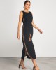Moutaki Black Sleveless Midi Φόρεμα