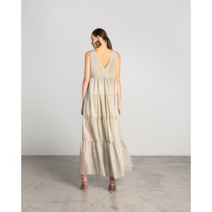 Moutaki Stone Sleeveless Φόρεμα