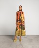 Moutaki Tropical Print Midi Φόρεμα