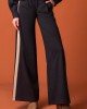 Moutaki High Waist Wide Leg Black Παντελόνι Moutaki High Waist Wide Leg Black Παντελόνι