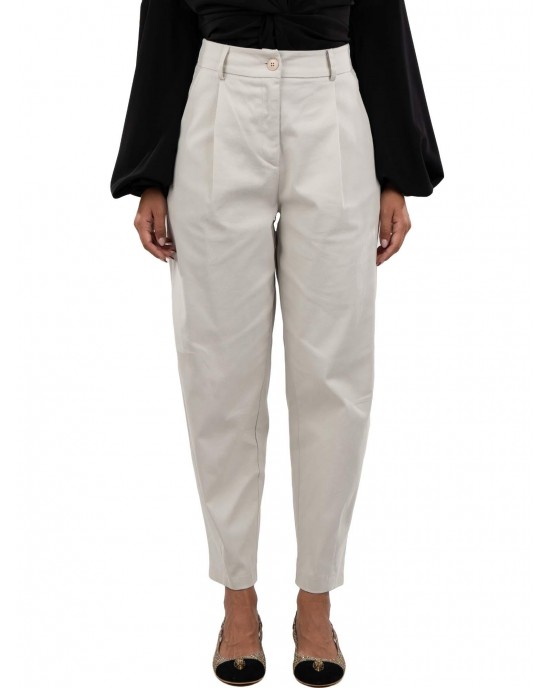 Moutaki Slouchy Fit Stone Παντελόνι