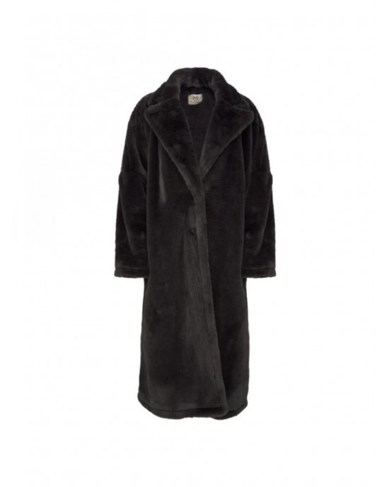 Moutaki Faux Fur Carbon Long Παλτό Moutaki Faux Fur Carbon Long Παλτό