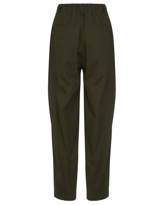 Moutaki Slouchy Fit Khaki Παντελόνι Moutaki Slouchy Fit Khaki Παντελόνι