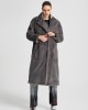 Moutaki Faux Fur Carbon Long Παλτό