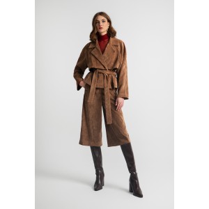 Moutaki Camel Κοτλέ Κοντό Σακάκι Moutaki Camel Κοτλέ Κοντό Σακάκι