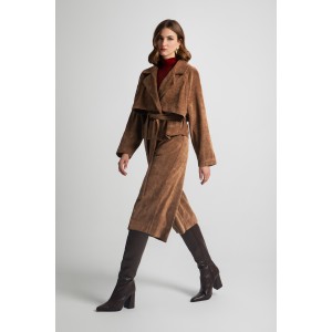 Moutaki Camel Κοτλέ Κοντό Σακάκι Moutaki Camel Κοτλέ Κοντό Σακάκι