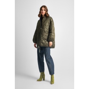 Moutaki Puffer Khaki Μπουφάν