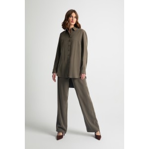 Moutaki Khaki Πουκάμισο & Παντελόνι