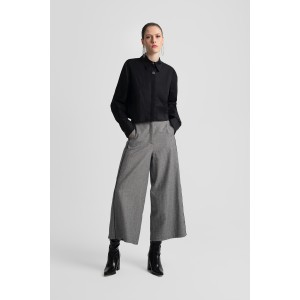 Moutaki Crop Black Πουκάμισο