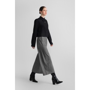 Moutaki Crop Black Πουκάμισο