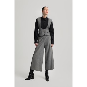 Moutaki Crop Black Πουκάμισο