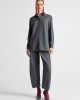 Moutaki Striped Grey Comfort Fit Πουκάμισο & Παντελόνι