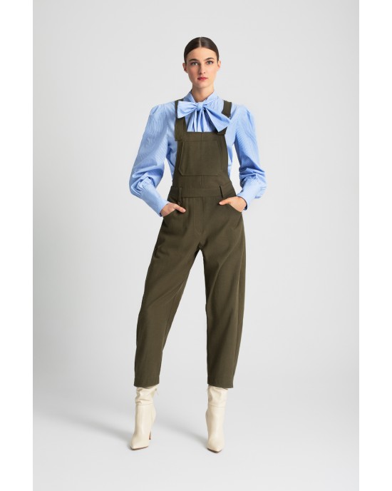 Moutaki Striped Bow Πουκάμισο