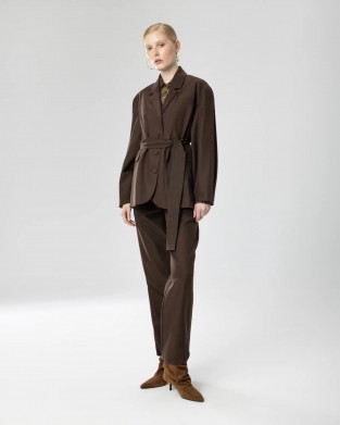 Moutaki Slouchy Brown Παντελόνι