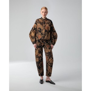 Moutaki Earthy Floral Set Πουκάμισο & Παντελόνι