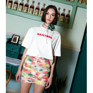 Nazezhda Fleur Mini Φούστα