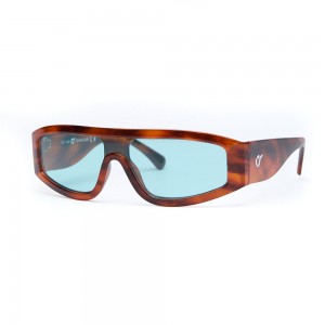 OS Sunglasses Casablanca Havana Blue Γυαλιά Ηλίου