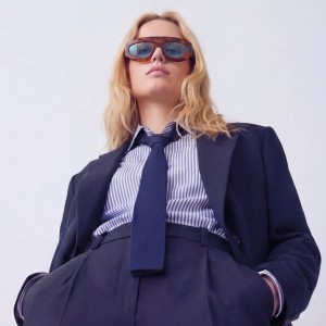 OS Sunglasses Osaka Havana Blue Γυαλιά Ηλίου