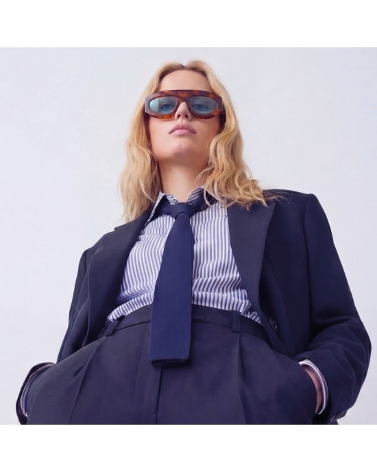 OS Sunglasses Osaka Havana Blue Γυαλιά Ηλίου