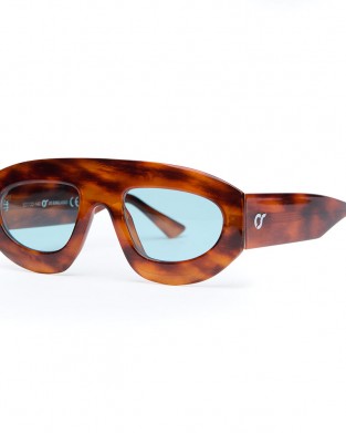 OS Sunglasses Osaka Havana Blue Γυαλιά Ηλίου