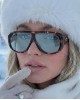 Os Sunglasses Panama Havana Blue Γυαλιά Ηλίου