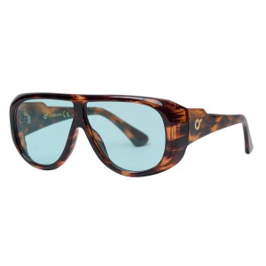 Os Sunglasses Panama Havana Blue Γυαλιά Ηλίου