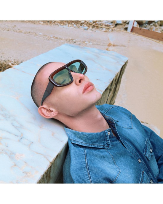 OS Sunglasses Vienna Mocha Verde Γυαλιά Ηλίου