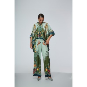 Odì Odì Paestum Ottanio Πουκαμίσα & Wide Leg Παντελόνα