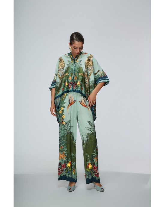 Odì Odì Paestum Ottanio Πουκαμίσα & Wide Leg Παντελόνα