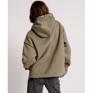Oneteaspoon Ots Threaded Logo Khaki Πουλόβερ