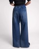 Oneteaspoon Deep Blue Roadhouse Wide Leg Drawstring Τζιν Παντελόνι