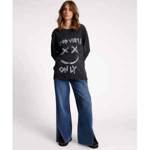 Oneteaspoon Good Vibe Only Long Sleeve Μπλούζα