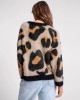 Oneteaspoon Fluffy Leopard Batwing Tan Πουλόβερ