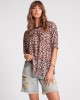 Oneteaspoon Printed Mesh Tee Animal Μπλούζα