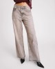 Oneteaspoon Dusty Smoke Jackson Mid Waist Wide Leg Τζιν Παντελόνι