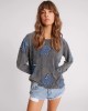 Oneteaspoon Denim Star Boyfriend Longsleeve Μπλούζα