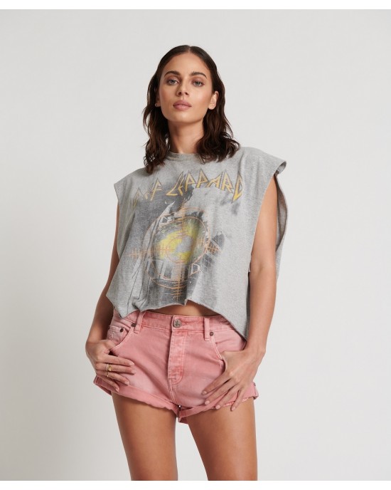 Oneteaspoon Tormented Bandit Low Waist Τζιν Σορτς