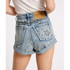 Oneteaspoon Salty Dog Icon Bandits High Waist Τζιν Σορτς